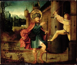 De verdrijving van Sint Rochus uit Rome